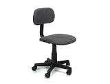 topdecomeuble - Chaise Dactylo Grise Erika