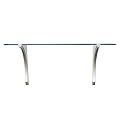 Roka Glass Wall Shelf - White