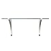 Roka Glass Wall Shelf - White Image