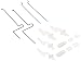 Hobbyzone Pushrod/Control Horns: Sport Cub S