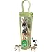 African Animals Nature Tube Toy Play Set