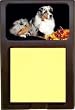 Australian Shepherd Sticky Note Holder