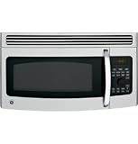 GE Spacemaker: 1.6 cu. ft. Over-the-Range Microwave Oven with 300 CFM Ventilation, 1100 Cooking Watt