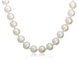 Sterling Silver Freshwater Cultured Pearl Necklace, 18"