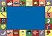Joy Carpets blue Jump Start 10' 9 x 13' 2 Area Rug