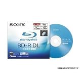 Sony BD-R DL ����2�� 50GB Ͽ���� 2��®�б� �ɵ��� 10mm������ 3��ѥå� 3BNR2VBSJ2
