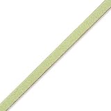 16 + 2 Inch (adjustable) Lime Suede Necklace