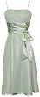 Chiffon Satin Dress Prom Formal Bridesmaid Holiday Party Cocktail
