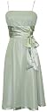 Chiffon Satin Dress Prom Formal Bridesmaid Holiday Party Cocktail
