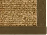 Amalfi 100% Sisal Area Rug Carpet - Fossil - 9 Sizes Available