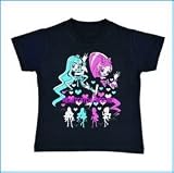ハートキャッチプリキュア! TPETS！キュートハートキャッチ（半袖Ｔシャツ）ブラック 100ｃｍ