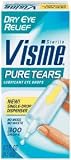 Visine Pure Tears Lubricant Multi Eye Drops For Dry Eye Relief