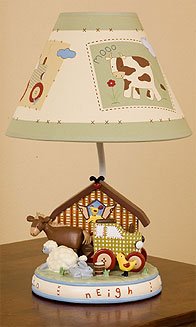 Farm House Lamp Base and Shade