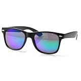 80's - 'rev' wayfarer sunglasses with color lens (54mm)