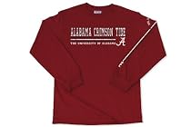 Alabama Crimson Tide 100-Percent Cotton Long Sleeve T-Shirt