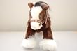 Ganz Plush Clydesdale Horse