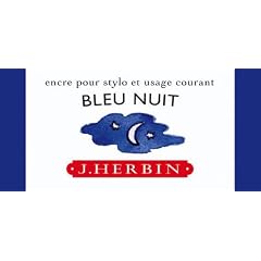 J. Herbin Tinte f�r F�ller Flakon 30 ml. nachtblau