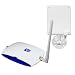 Wireless Extenders zBoost YX520-i Dual-Band Cell Phone Signal Booster for Home and Office - 900 and 1800 MHz - White  International