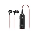 Audio Technica ATHBT03BRD Bluetooth In-Ear Headphones, Red
