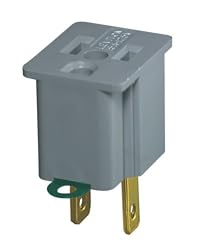Leviton 274 14A, 125V, Adapter, Gray Only