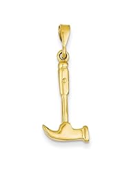 14k Hammer Charm