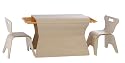 bloom E10701-N - Table and Chairs, natural