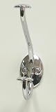 Stratford Chrome Hat & Coat Hook by Spectrum