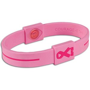 EFX Silicone Sport Wristband – Pink On Pink Breast Cancer Awareness – 7 inch