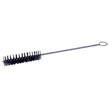 Weiler Hand Tube Brush, Nylon, Round Shank, Single Stem, 2" Diameter, 0.014" Wire Diameter, 3/16" Shank, 2000 rpm (Pack of 1)