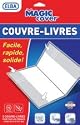 Elba - Pack de 5 feuilles de protège livre Magic Cover