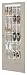 Whitmor 6046-13 Supreme Garment Care Collection Over-the-Door Shoe Organizer, Clear