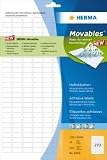 31cJqxLTCDL. SL160  HERMA Haftetiketten weiß A4 Movables 99,1x38,1 350ET 25BL
