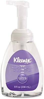 Kleenex Ultra Moisturizing Foam Hand Sanitizer, 8Oz, Clear