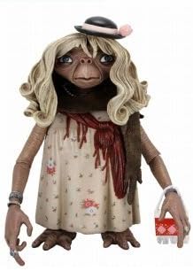 E.T. Series 1 Dress-Up E.T. with purse 4.5 Inch Action Figure by ET the Extraterrestrial