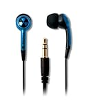 Ifrogz EarPollution Plugz - Headphones ( in-ear ear-bud ) - black, blue