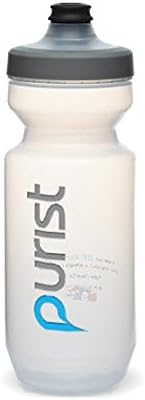 Squeezable Glass Purist Clear Water Bottle, 22 oz/600 mL