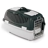 Trixie 3985 Gulliver 3 Transportbox, Gr. 3: 40 &times; 38 &times; 61 cm, hellgrau/grau