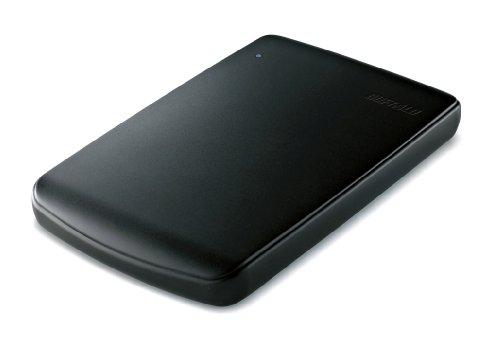 BUFFALO ポータブルハードディスク 500GB HD-PV500U2-BK