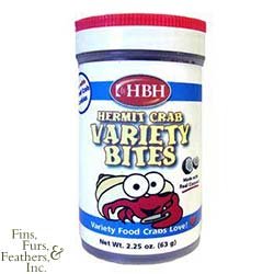 Childrens Toyshop  Pet Supplies : HBH Hermit Crab Variety Bites, 2.25 oz.