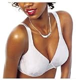 Playtex Women's Secrets Seamless Shaping Underwire Bra, White, 34C