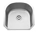 LineaAqua Venice 20 x 21 x 9 Undermount Stainless Steel Kitchen Sink