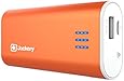 Jackery Bar External Battery Charger - Portable Charger and Power Bank for iPhone SE, 6s, 6s Plus, 6 Plus, 5, iPad Air, iPad Pro, Samsung Galaxy S7, S6, S5 & Other Smart Devices - 6,000 mAh (Orange)