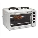 Avanti 3930022 Mini Kitchen with 2 Burners and Bake- Broil- Rotierie- Convection Functions