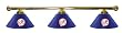 New York Yankees pool Table Light - Brass Bar