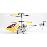 V-Max Hypersonic Metal Frame I/R Mini USB Helicopter Yellow