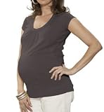 Michael Stars Maternity Supima Capsleeve Scoop Neck