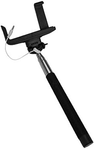 Promark Trademark Smartphone Selfie Stick Audio Jack Monopod