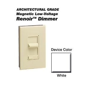 Leviton 71111-W 1000Va 750W, Single-Pole, Renoir Preset Electro-Mechanical Magnetic... by Leviton