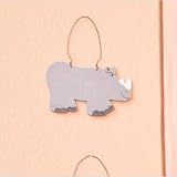 On Safari Rhino Wall Hanging