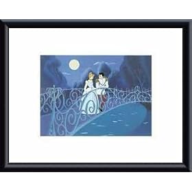 Art Poster Metal Framed Print - Cinderella - Artist: Walt Disney- Poster Size: 11 X 14